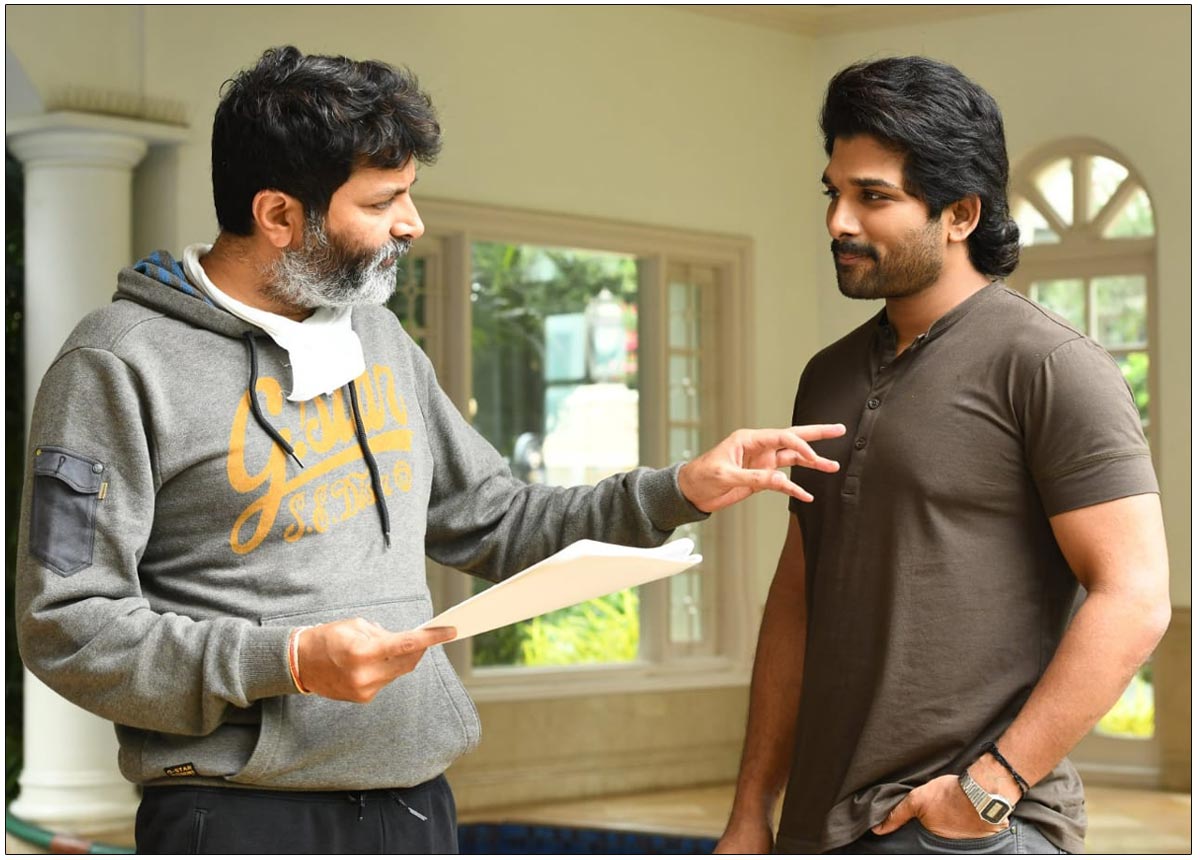 Trivikram Experimenting For Allu Arjun