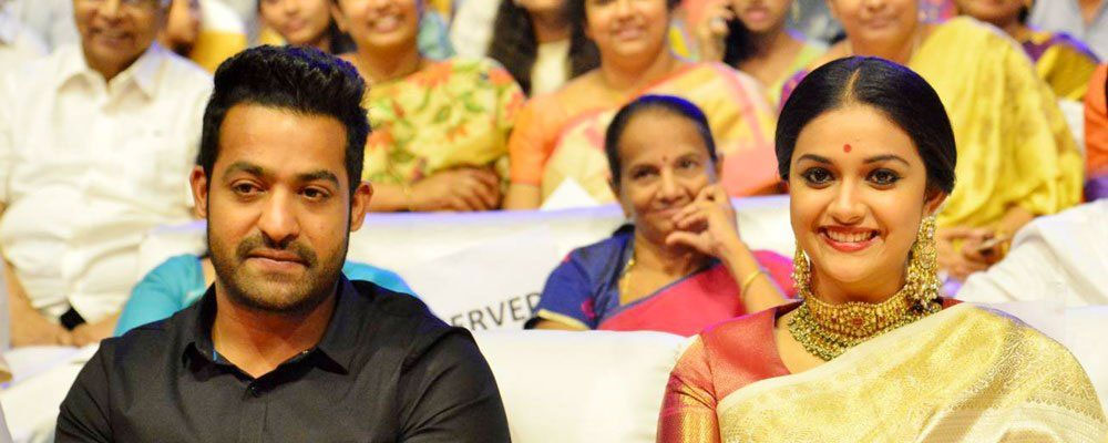 Trivirkam Prefers Keerthy Suresh to Pooja for NTR!