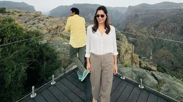 Upasana, Ram Charan enjoying in Oman