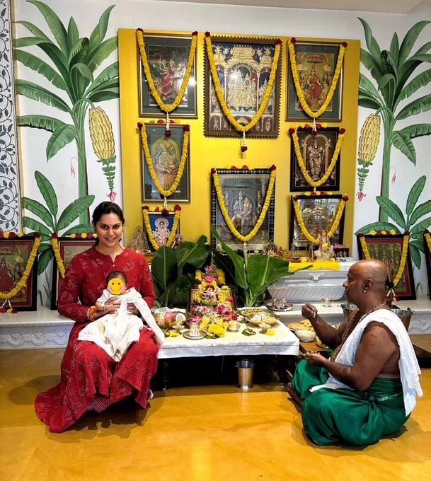  Upasana shares Klinkara spiritual solace