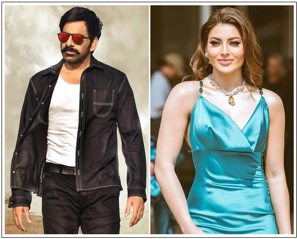 Urvashi Rautela share screen space with Ravi Teja