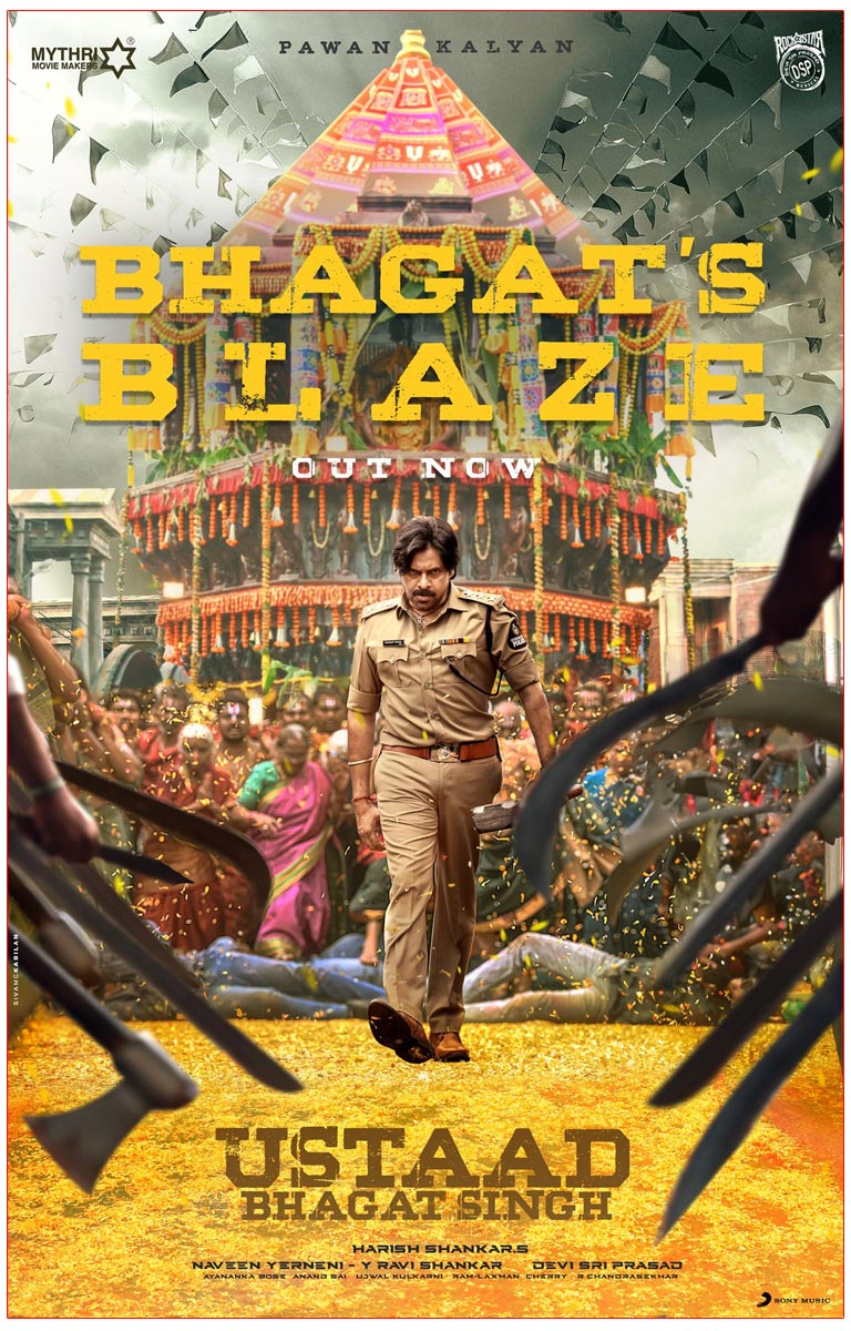 Ustaad Bhagat Singh Blaze: Pawan Explodes Political Guns