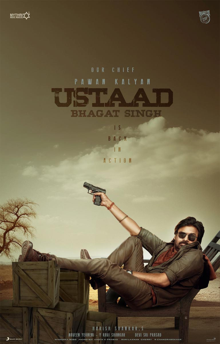 Ustaad Bhagat Singh Makers Unveiled a Brand New Poster