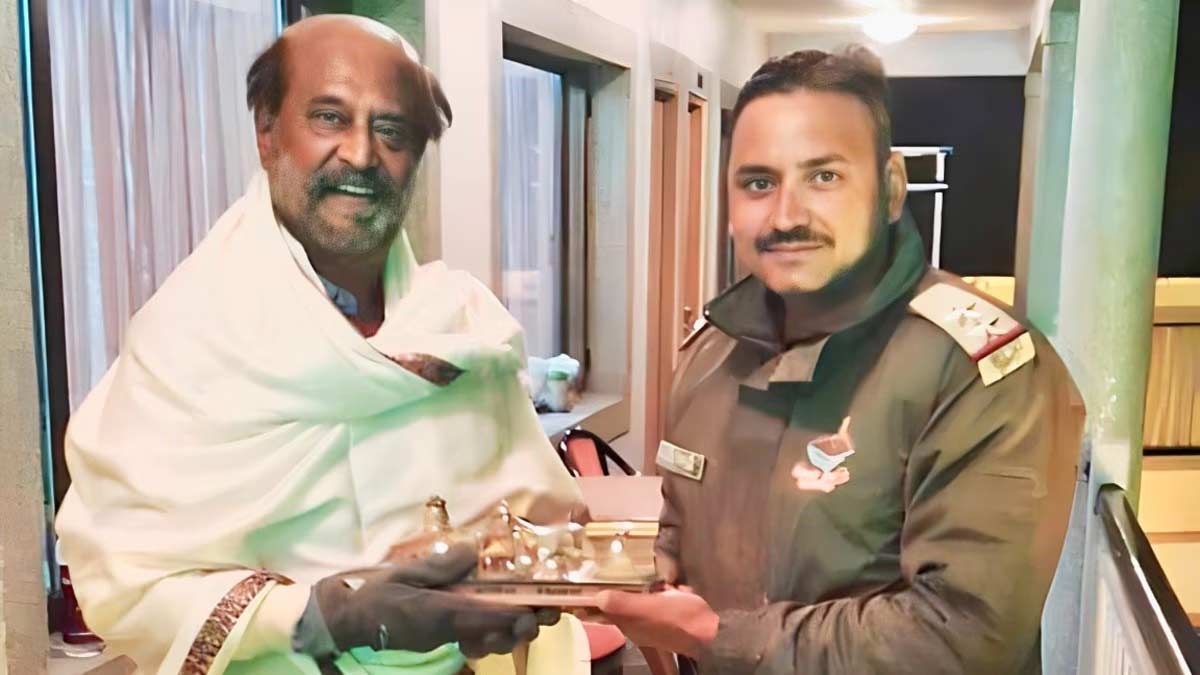 Uttarakhand Police Felicitated Rajinikanth