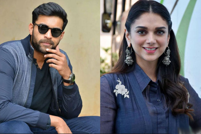 Varun Tej and Aditi Rao Hydari