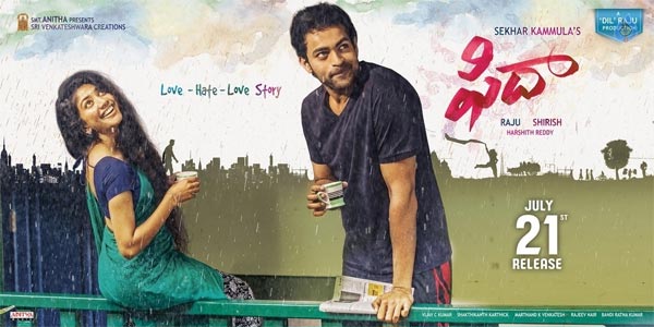 Varun Tej Fidaa Poster