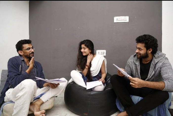 Varun Tej, Sai Pallavi At Sekhar Kammula Workshop