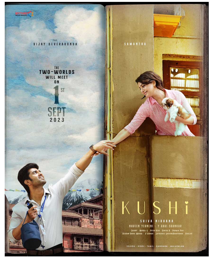 VD-Samantha Kushi Release on 1st September 2023