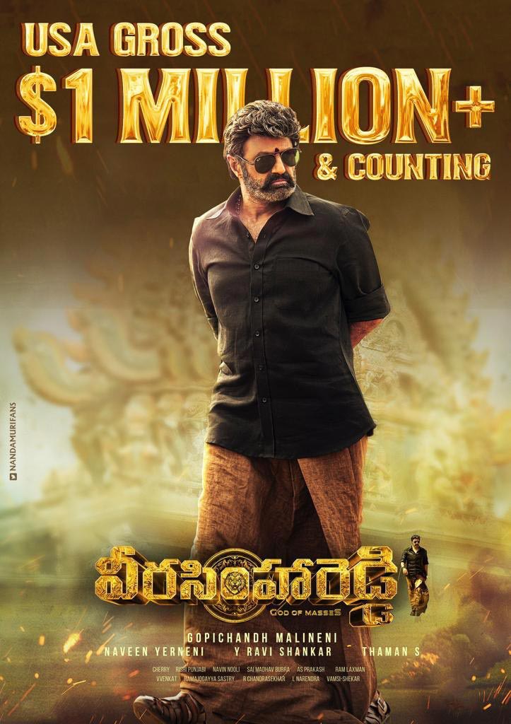 Veera Simha Reddy: Balakrishna mass valor at the BO