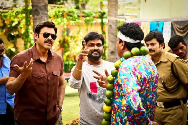 Venkatesh's Action in Babu Bangaram