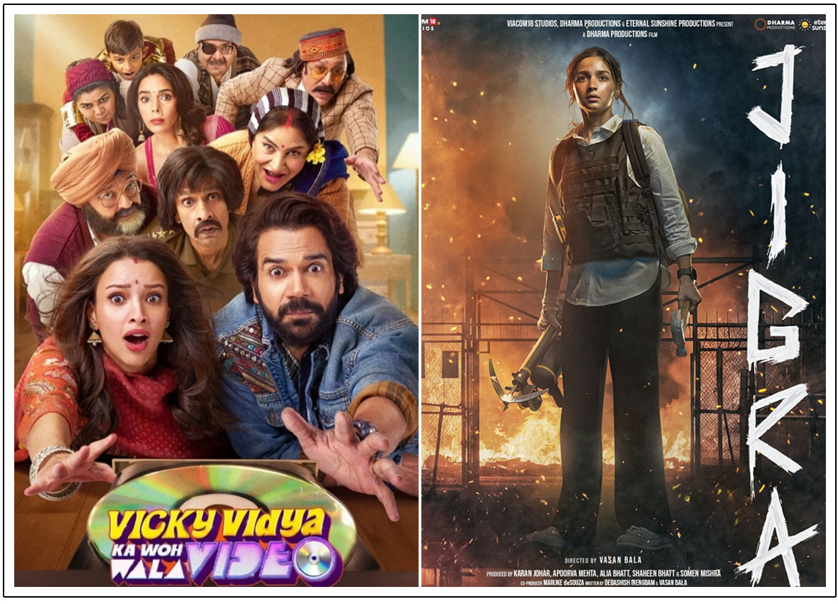 Vicky Vidya ka Woh Wala Video and Jigra are competing for box office supremacy