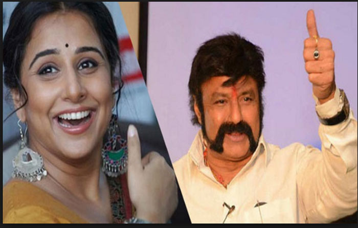 Vidya Balan and Balakrishna