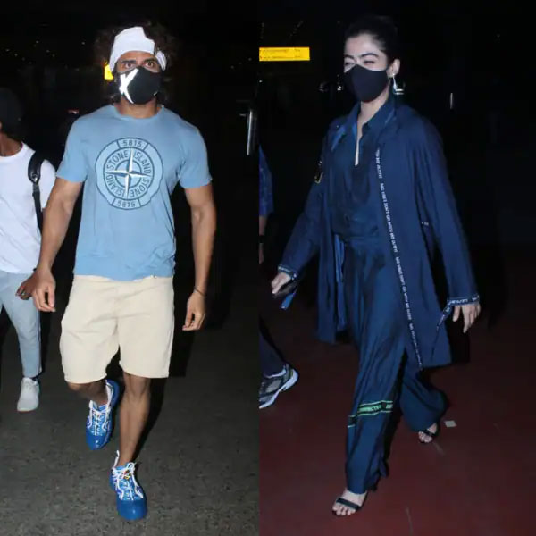 Vijay Devarakonda, Rashmika enjoying in Mumbai