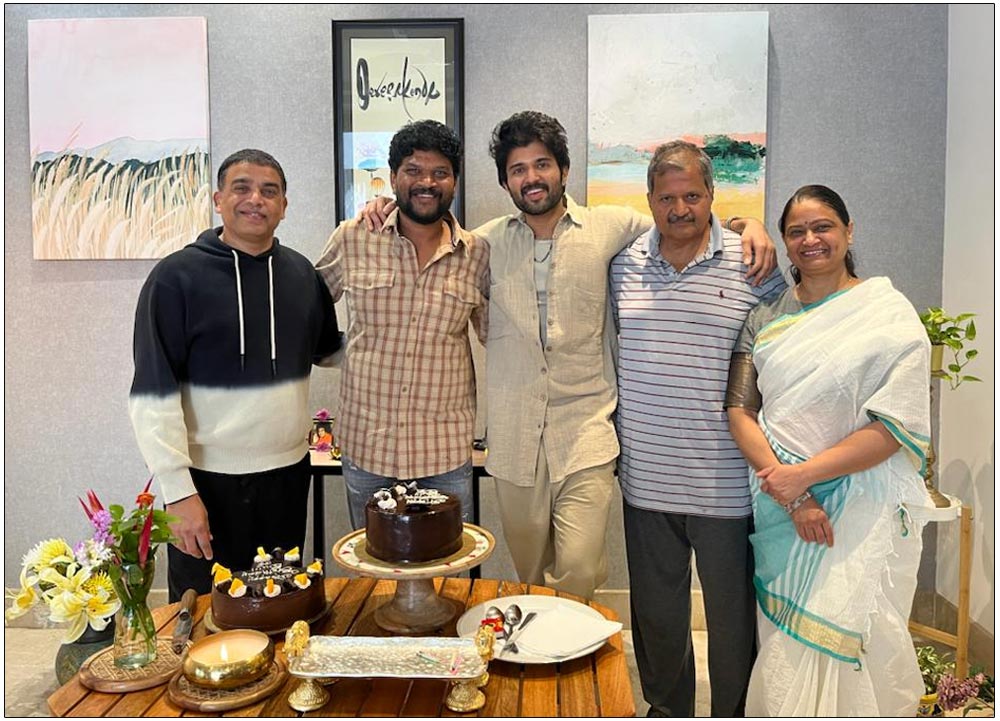 Vijay Deverakonda At The Birthday Celebrations Of Parasuram 