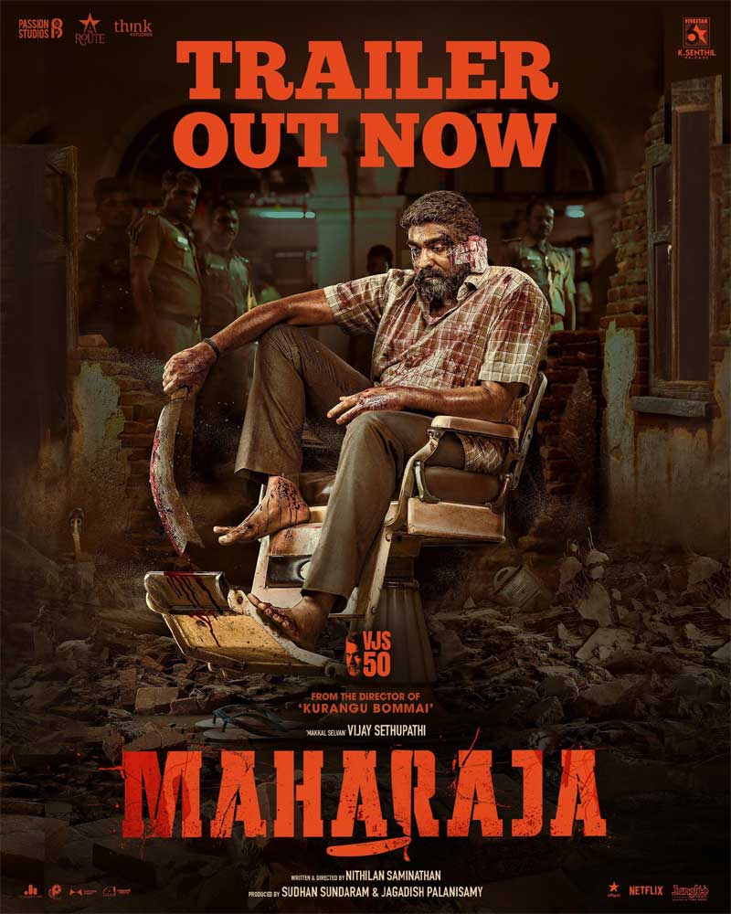 Vijay Sethupathi Maharaja Trailer Offers Intriguing Plot