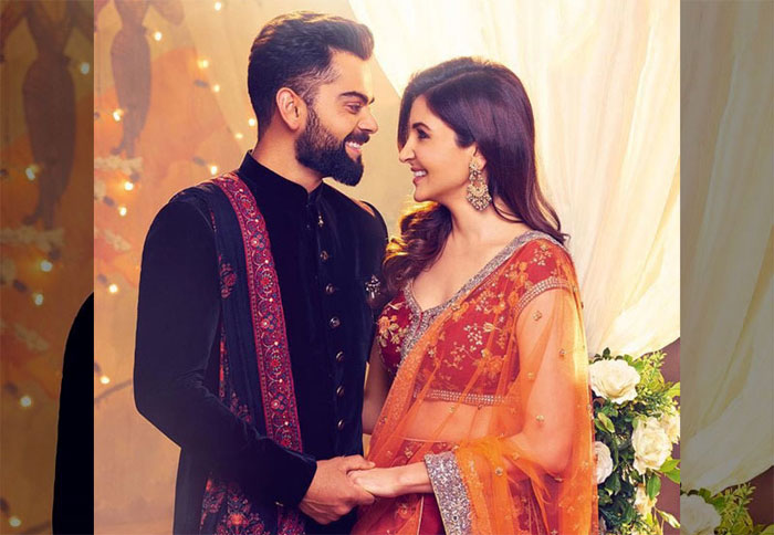 Virat Kohli and Anushka Sharma