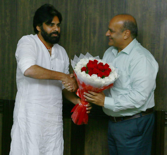 Vishnu Raju Joins Janasena