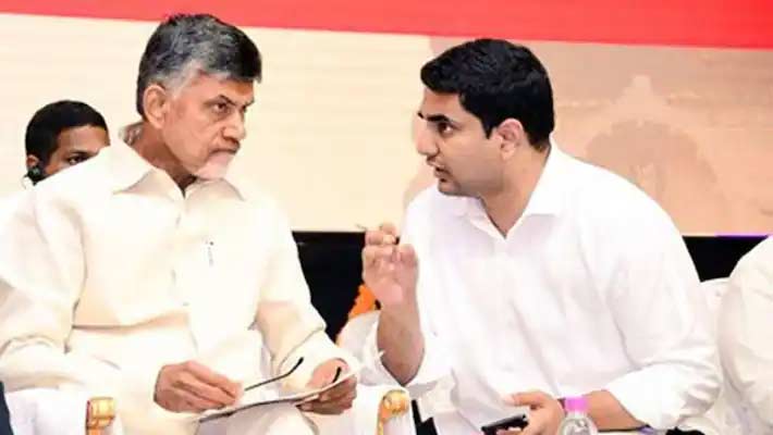 What are CBN plans for his son Lokesh