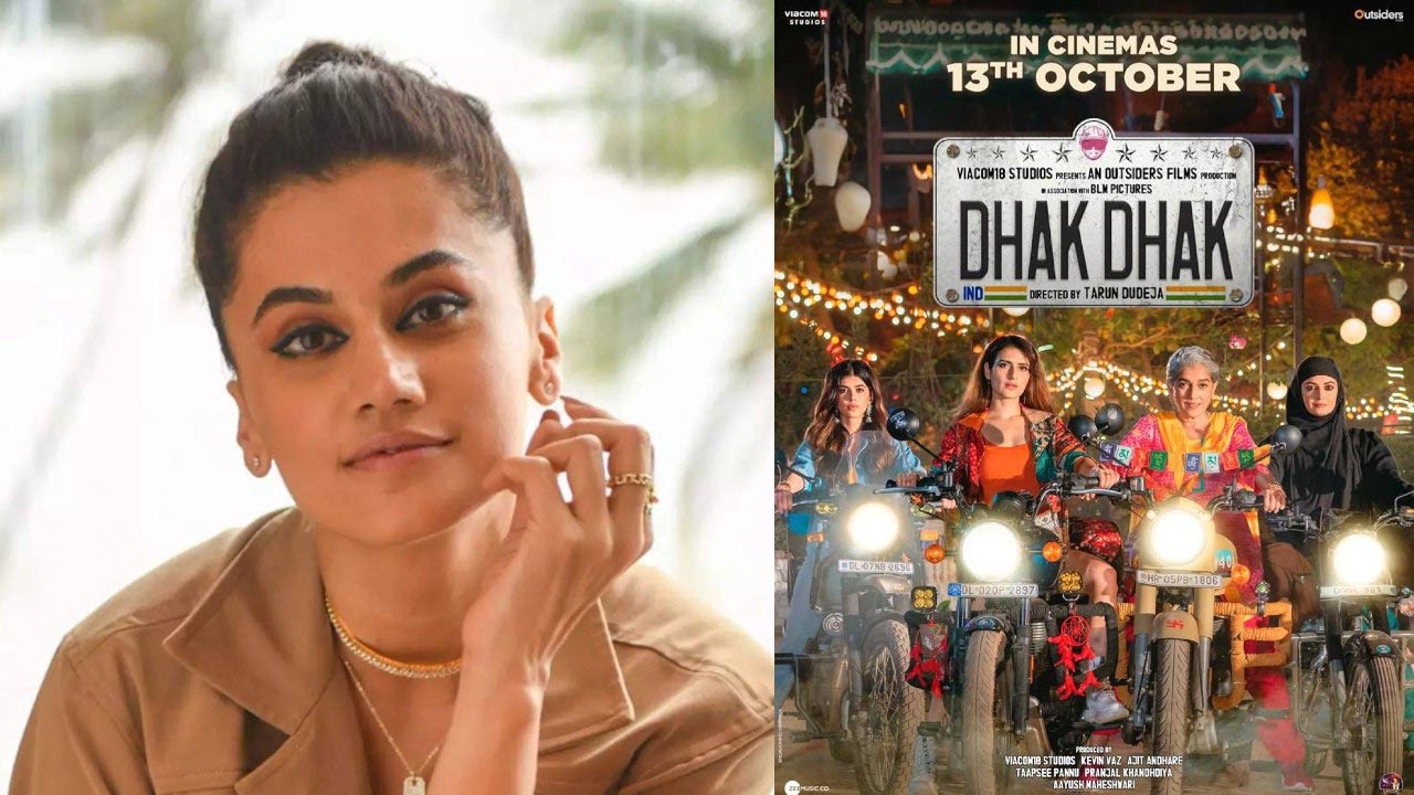 Why did Taapsee stop promoting Dhak Dhak