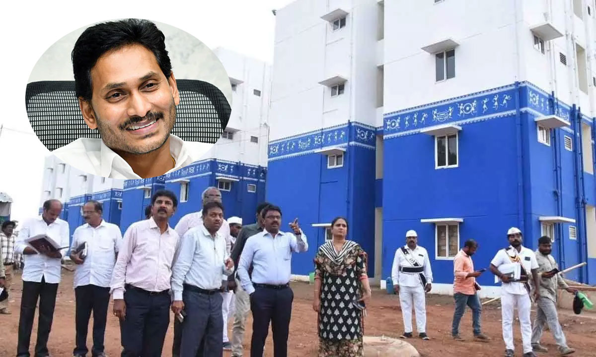 YS Jagan On A Mission To Deliver 2.62 L TIDCO Houses To The Needy By The End Of This Year