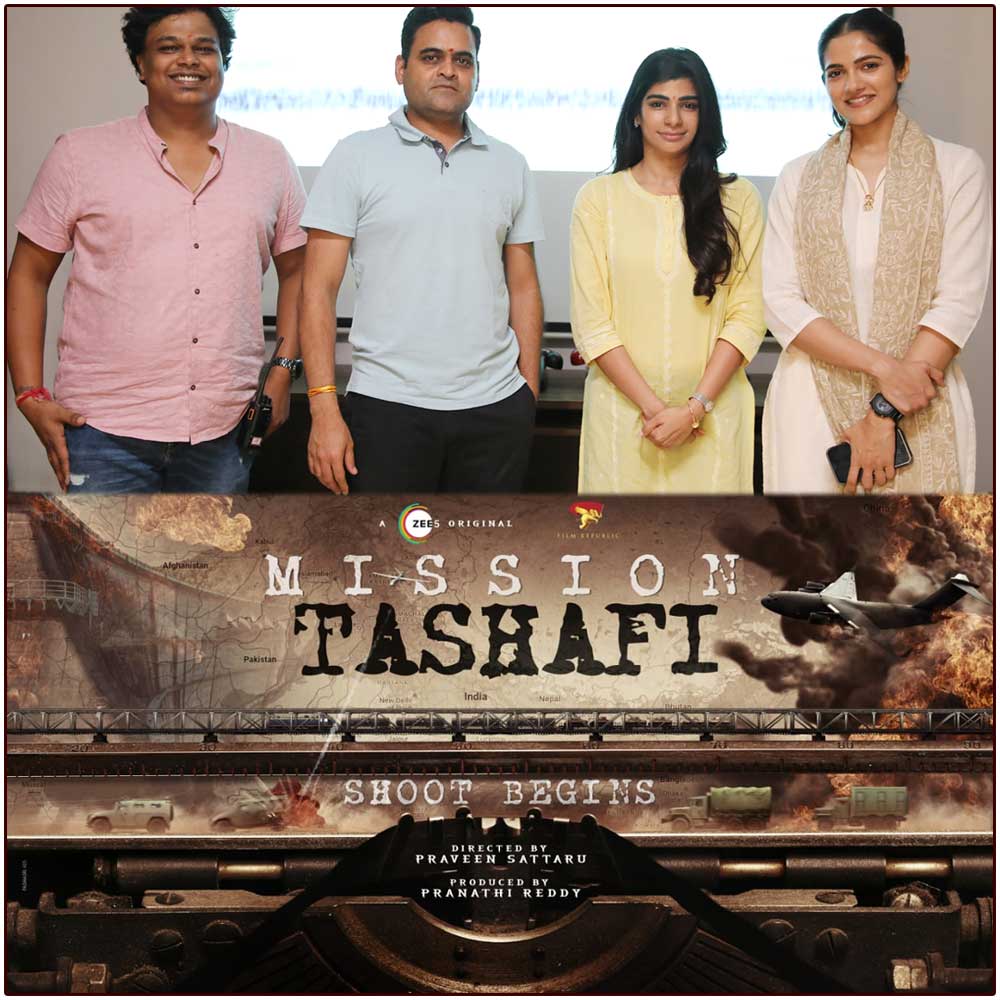 ZEE5 Spy Thriller Mission Tashafi Shoot Begins