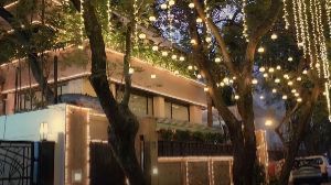 Anil Kapoor house decorated on the occasion of Karva Chauth