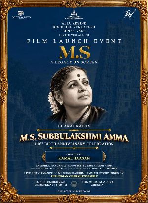 M.S. Subbulakshmi Biopic Opening