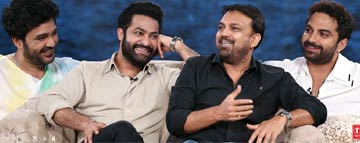 Siddu, Vishwak fun banter with NTR