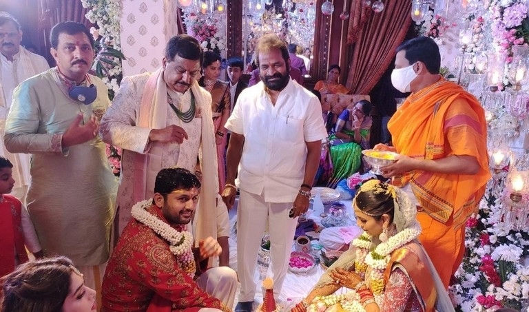 Nithiin - Shalini Wedding Photos - 1 / 2 photos