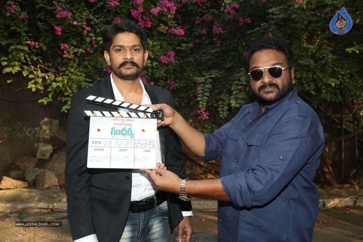 Gandharva Movie Opening - 38 / 40 photos