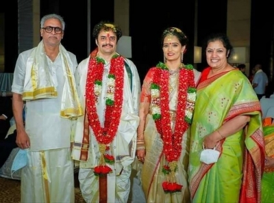 Sr NTR Grandson Chaitanya Krishna Wedding Photos - 4 of 8