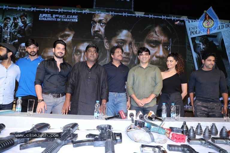 Wild Dog Movie Press Meet - 25 / 55 photos