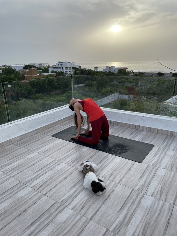 Keerthy Suresh Doing YOga - 4 / 4 photos