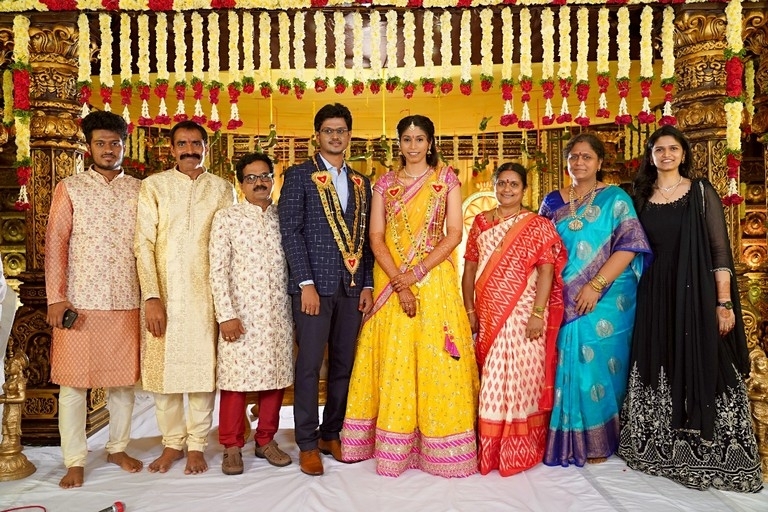 Celebrities at Sai Lakshmi - Bhanu Rajiv Wedding Photos - Photo 2 of 10