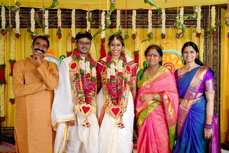 Celebrities at Sai Lakshmi - Bhanu Rajiv Wedding Photos - Photo 5 of 10