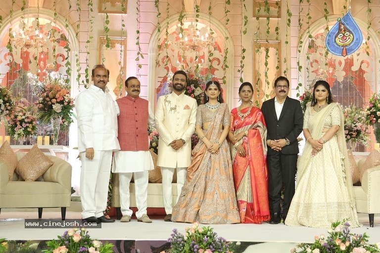 MP Balashowry Son Engagement - 8 / 12 photos