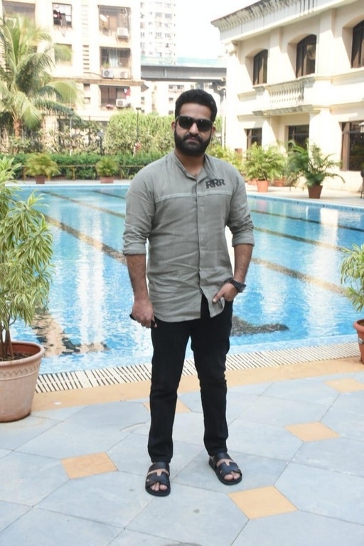 RRR Movie Heroes at Mumbai - 1 / 4 photos