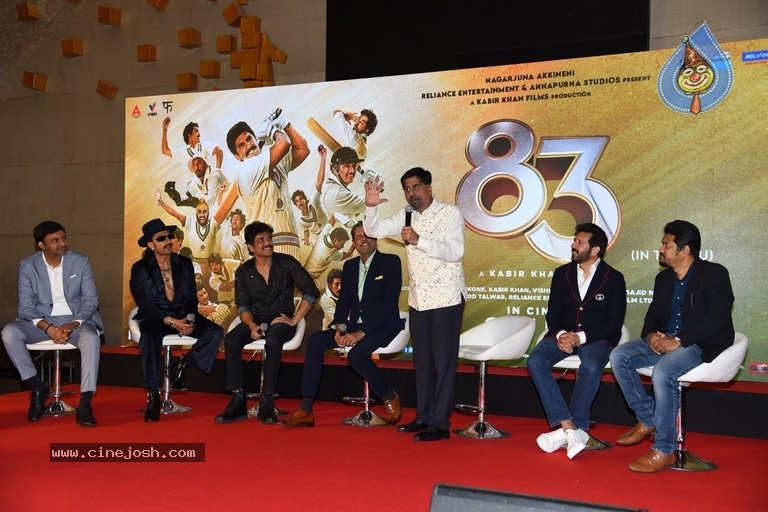 83 Movie Press Meet - 2 / 38 photos