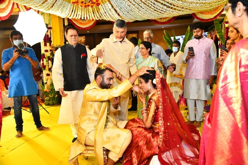 Sr NTR granddaughter wedding  - 1 / 3 photos