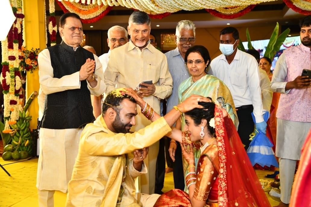 Sr NTR granddaughter wedding  - 2 / 3 photos