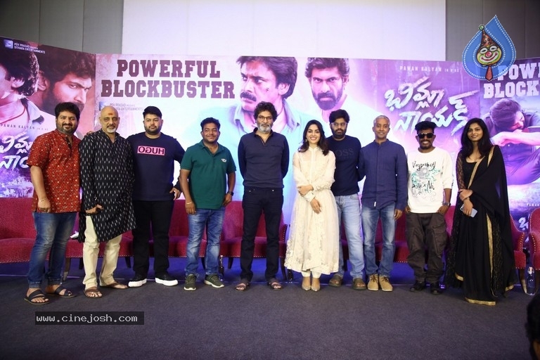 Bheemla Nayak Success Meet - 15 / 21 photos