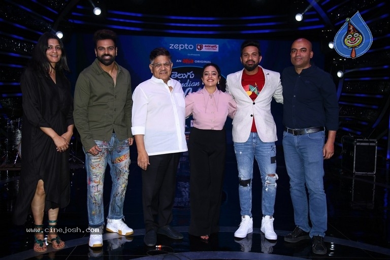 Aha Telugu Indian Idol Launch Press Meet - 14 / 21 photos