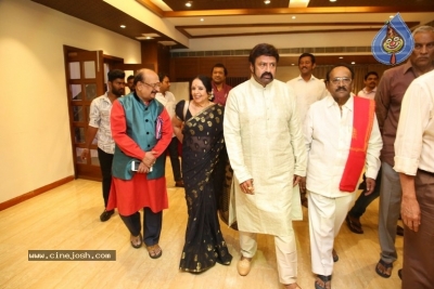 Felicitation of L Vijayalakshmi by Balakrishna - 13 of 21