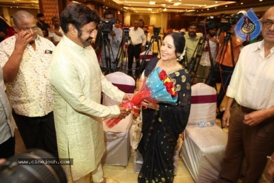 Felicitation of L Vijayalakshmi by Balakrishna - 20 of 21