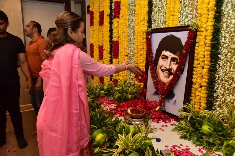 Superstar Krishna Final Rites Photo Of