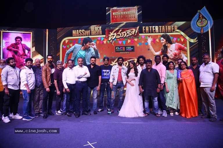 Dhamaka Success Celebrations - 23 / 41 photos