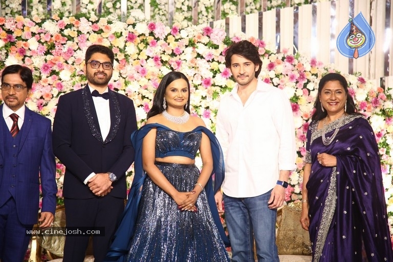 Neelima Guna Wedding Reception - 12 / 60 photos