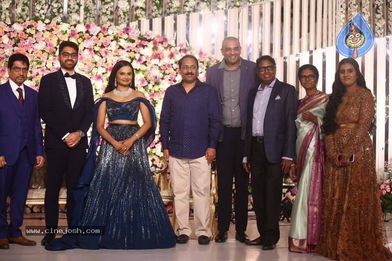 Neelima Guna Wedding Reception - 30 / 60 photos