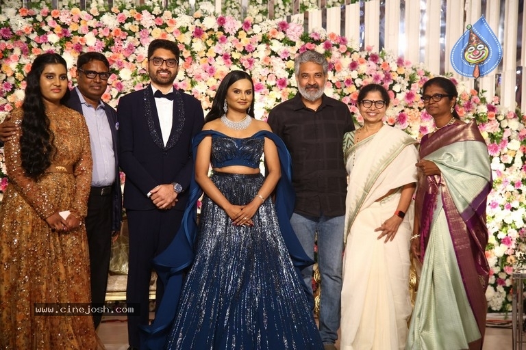 Neelima Guna Wedding Reception - 45 / 60 photos