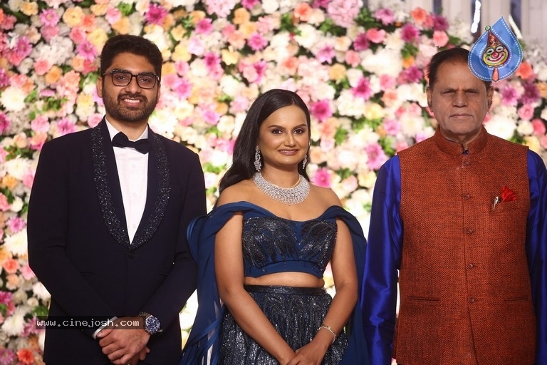 Neelima Guna Wedding Reception - 53 / 60 photos